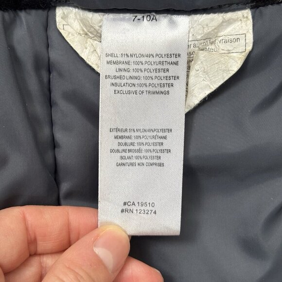 LOLE Insulated Waterproof Winter Parka Jacket Coat Womens M Black Floral flowers - Picture 15 of 16